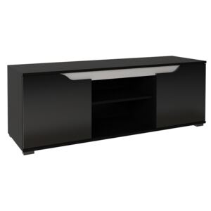 TV stol RB35, Boja: Crna + sjajno crna