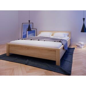 Krevet BBG30 140 x 200 cm, Boja: Sonoma hrast
