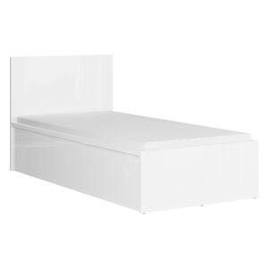 Krevet E141 90 x 200 cm, Boja: Sjajni bijeli