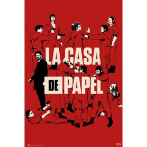 La Casa De Papel - All Characters Poster, (61 x 91,5 cm)