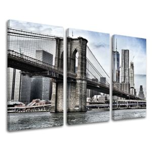 Slike na platnu 3-delne GRADOVI - NEW YORK ME115E30 (moderne)