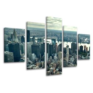 Slike na platnu 5-delne GRADOVI - NEW YORK ME118E50 (moderne)