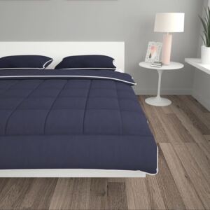 VidaXL 3-dijelni set posteljine s poplunom antracit 200x200 / 60x70 cm