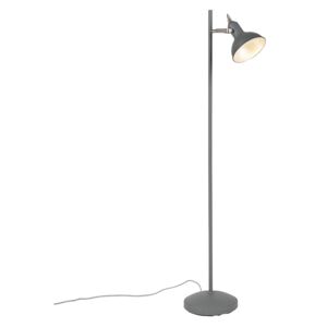 Moderna podna svjetiljka tamno siva - Tommy 1
