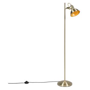 Industrijska podna svjetiljka zlatna / mesing 1-lampica - Tommy