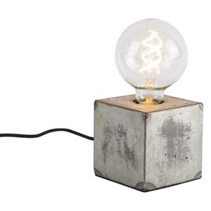 Industrijska stolna svjetiljka siva - Samia Sabo
