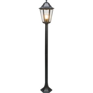 Klasična stojeća vanjska svjetiljka crna IP44 125 cm - New Orleans
