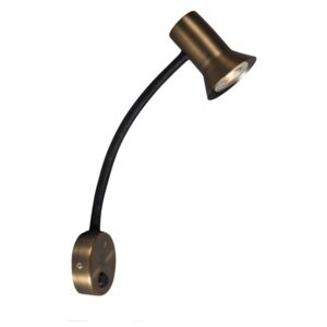 Zidna svjetiljka brončana sa savitljivim krakom - Karin flex