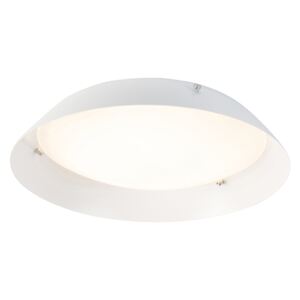 Moderna stropna svjetiljka bijela 30 cm, uključujući LED - Bjorn