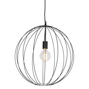 Dizajn okrugla viseća svjetiljka crna 50 cm - Pelotas