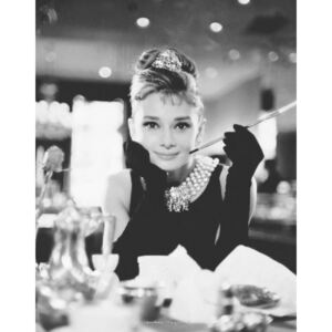 Audrey Hepburn - breakfast at tiffany's Poster, (40 x 50 cm)