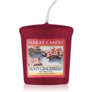 Yankee Candle Frosty Gingerbread mala mirisna svijeća bez staklene posude 49 g
