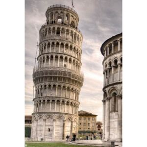 The Leaning Tower of Pisa Poster, (61 x 91,5 cm)