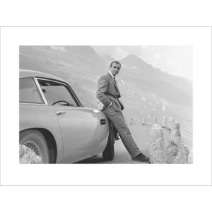 James Bond 007 - Aston Martin Reprodukcija umjetnosti, (80 x 60 cm)