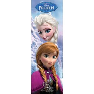 La Reine des neiges - Anna & Elsa Poster, (53 x 158 cm)