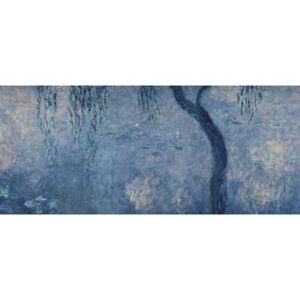 Claude Monet - Waterlilies: Two Weeping Willows, right section, c.1915-26 (oil on canvas) Reprodukcija umjetnosti