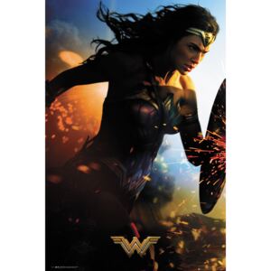 Wonder Woman - Run Poster, (61 x 91,5 cm)