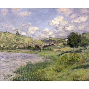 Claude Monet - Landscape, Vetheuil, 1879 Reprodukcija umjetnosti