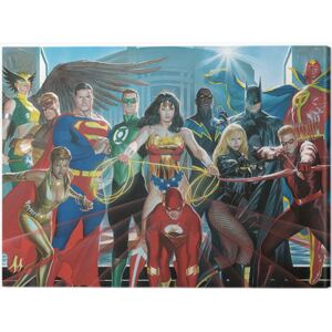 Justice League - Characters Slika na platnu, (80 x 60 cm)