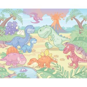 3D foto tapeta Walltastic Baby Dino 40618 | 305x244 cm