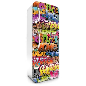 Samoljepljiva foto tapeta za hladnjak Graffiti FR-180-015, 65x180 cm