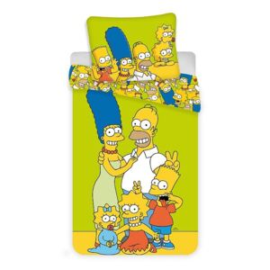 Posteljina Simpsons Obiteljska zelena 140/200, 70/90
