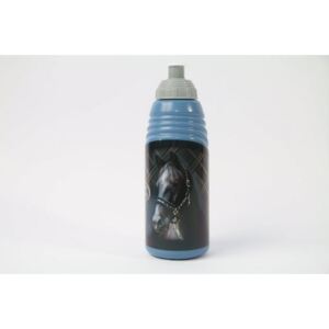 BENIAMIN boca za piće Nice and Pretty Horse plava Plastika, visina 19 cm, promjer 6,5cm, volumen 470 ml