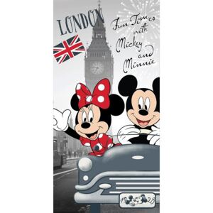 Mickey i Minnie ručnik u Londonu 70/140