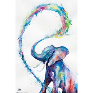 Poster Marc Allante - Elephant, (61 x 91.5 cm)