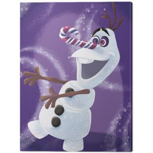 Frozen - Olaf Dizzy Slika na platnu, (60 x 80 cm)