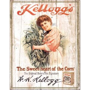 Kellogg's Sweetheart Metalni znak, (32 x 41 cm)