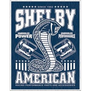 Shelby - Unbridled Metalni znak, (32 x 41 cm)