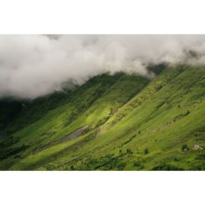 Umjetnička fotografija Clouds over the green valley, Javier Pardina