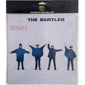 The Beatles - Help! Metalni znak, (30 x 30 cm)