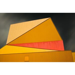 Umjetnička fotografija The yellow roof, Gilbert Claes