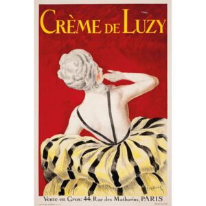 Cappiello, Leonetto - 'Creme de Luzy', an advertising poster for the Parisian cosmetics firm Luzy, 1919 Reprodukcija umjetnosti