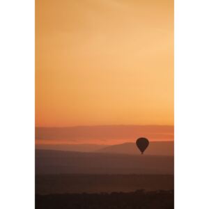 Umjetnička fotografija Sunset balloon ride, Maurits Bausenhart