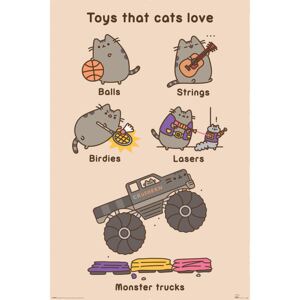 Pusheen - Toys for Cats Poster, (61 x 91,5 cm)