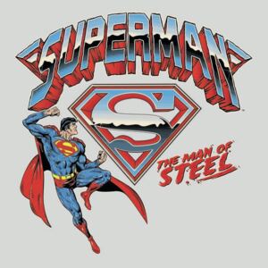 Superman - The man of steel, (85 x 128 cm)