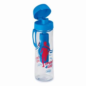 Plava boca za vodu s infuzorom Snips Sport, 750 ml