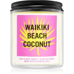 Bath & Body Works Waikiki Beach Coconut mirisna svijeća 198 g