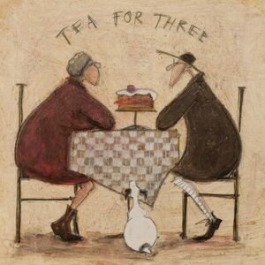 Slika na platnu - Sam Toft, Tea For Three 2