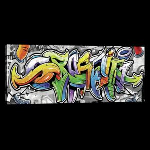 Buvu Slika na platnu: Graffiti (12) - 145x45 cm