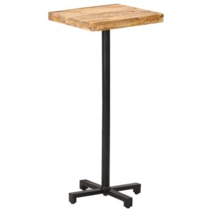 VidaXL Barski stol četvrtasti 50 x 50 x 110 cm od grubog drva manga