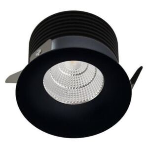 LED2 - LED Reflektorska uvučena svjetiljka SPOT LED/9W/230V crna IP44