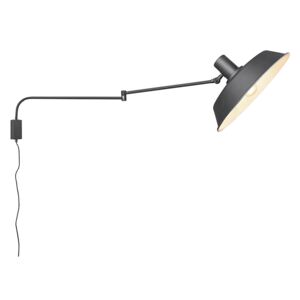 Moderna zidna svjetiljka crna podesiva - Danielle