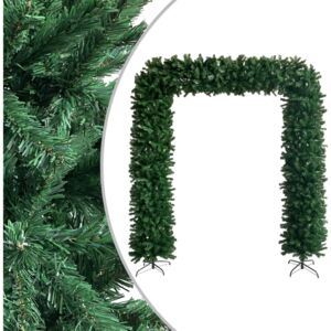 VidaXL Luk od božićnih drvca zeleni 240 cm