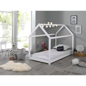 Dječji krevetić Cabane - bijeli house bed white 140x70 cm
