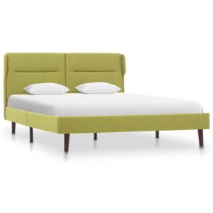 VidaXL Okvir za krevet od tkanine zeleni 120 x 200 cm