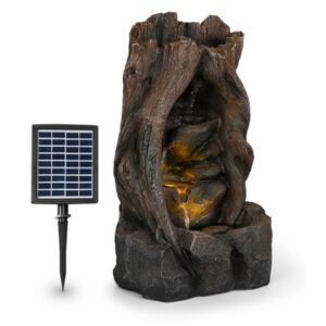 Blumfeldt Magic Tree, solarna fontana, 2,8 W, poliresin, 5 sati, baterija, LED rasvjeta, izgled drva
